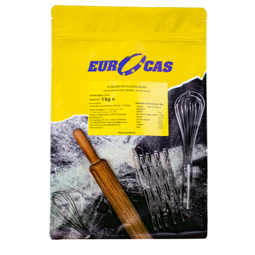 Alkalinisiertes holländisches Kakaopulver 20-22%- 1kg