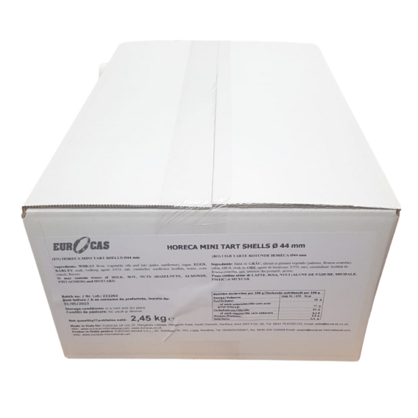Salzige Mini Tarts Schalen- 2,45kg
