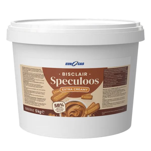 Bisclair Speculoos 5kg – Brotaufstrich mit Speculoos- Keksen