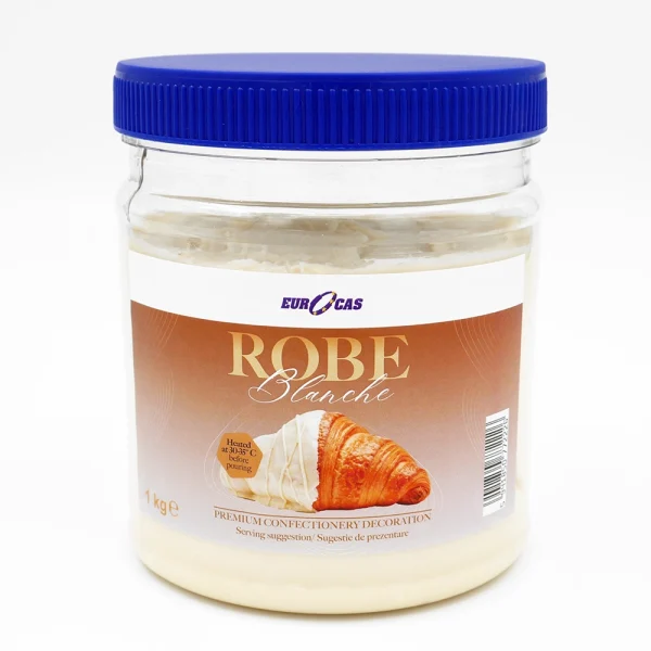 Robe Blanche 1 kg – Weiße Glasur zum Dekorieren