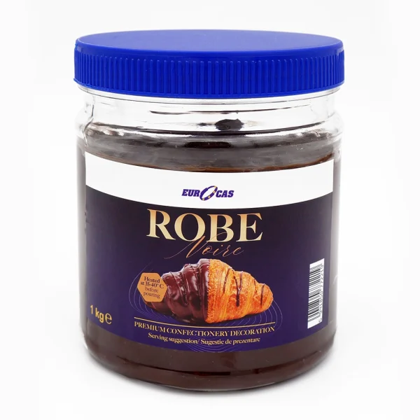 Robe Noire 1 kg – Kakao Glasur zum Dekorieren