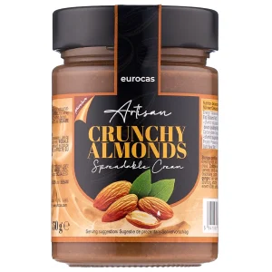 Artisan Almond Crunchy 350g – Kakaocreme mit 26% Mandelstücken