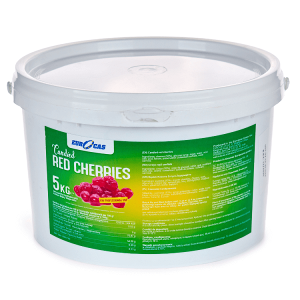 Kandierte rote Kirschen 5kg