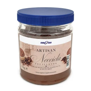Artisan Nocciola Feuilletée 1Kg – Creme mit Hasselnüssen und knusprigen Flocken